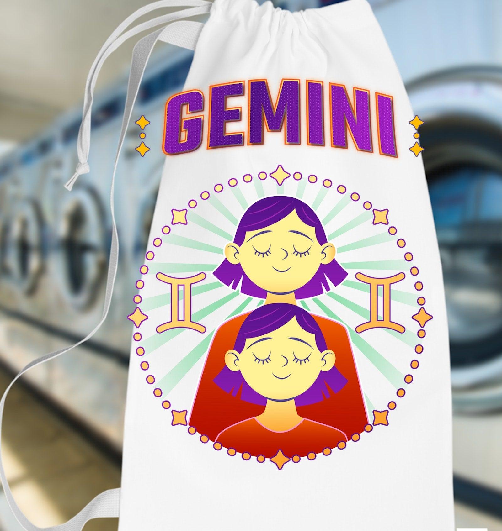 Gemini Laundry Bag | Zodiac Series 1 - Beyond T-shirts