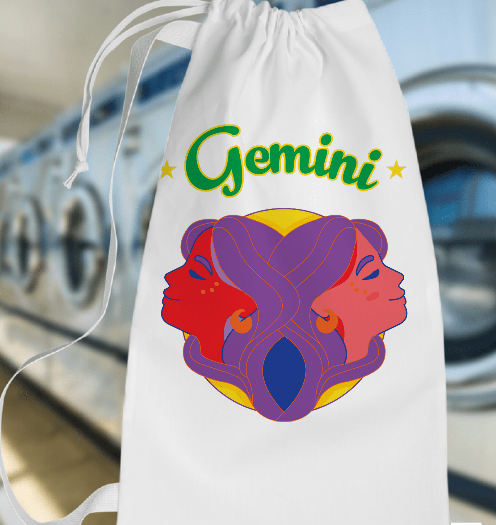 Gemini Laundry Bag | Zodiac Series 5 - Beyond T-shirts