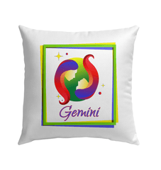 Gemini Outdoor Pillow | Zodiac Series 3 - Beyond T-shirts