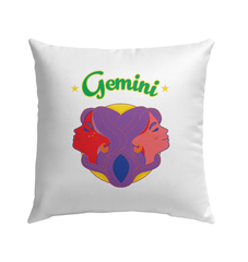 Gemini Outdoor Pillow | Zodiac Series 5 - Beyond T-shirts