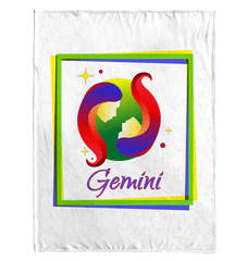 Gemini Sherpa Blanket | Zodiac Series 3 - Beyond T-shirts