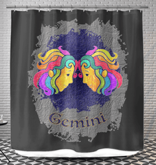 Gemini Shower Curtain | Zodiac Series 11 - Beyond T-shirts