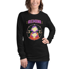 Gemini Unisex Long Sleeve Tee | Zodiac Series 1 - Beyond T-shirts