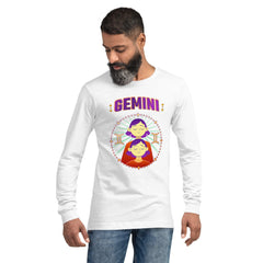 Gemini Unisex Long Sleeve Tee | Zodiac Series 1 - Beyond T-shirts