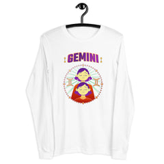 Gemini Unisex Long Sleeve Tee | Zodiac Series 1 - Beyond T-shirts