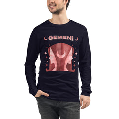 Gemini Unisex Long Sleeve Tee | Zodiac Series 2 - Beyond T-shirts