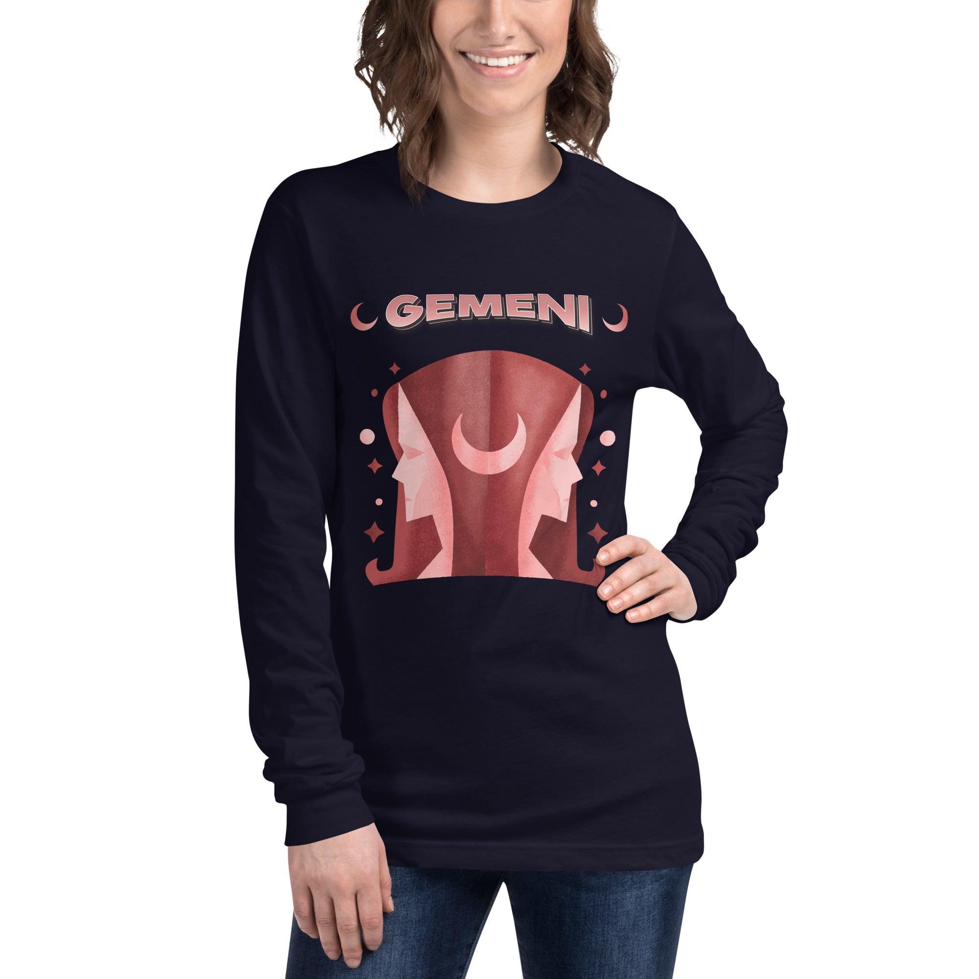 Gemini Unisex Long Sleeve Tee | Zodiac Series 2 - Beyond T-shirts