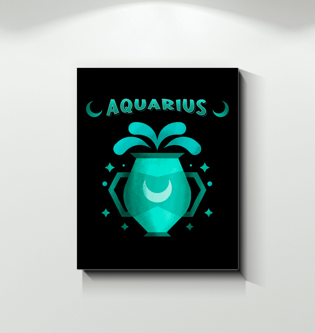 Gemini Wrapped Canvas | Zodiac Series 2 - Beyond T-shirts