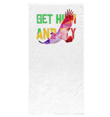 Get High & Fly Bath Towel - Beyond T-shirts