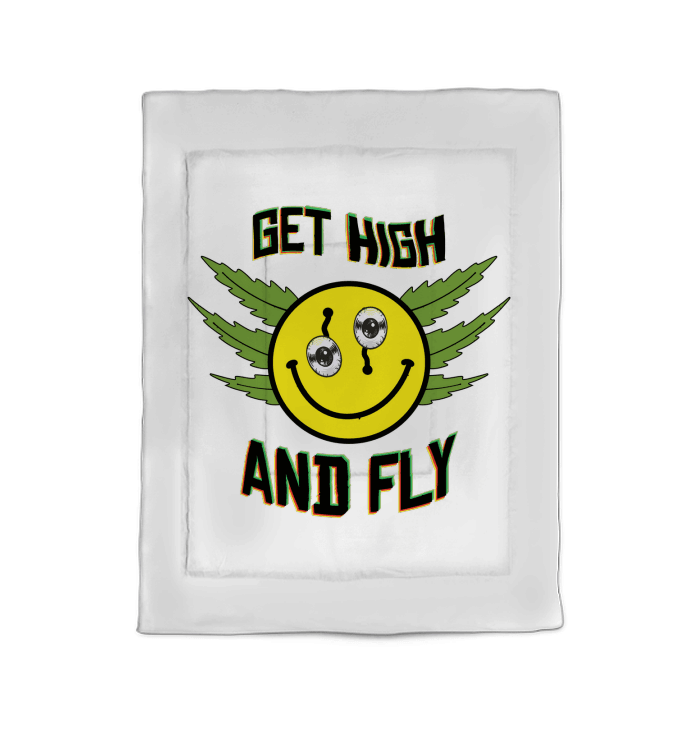 Get High Comforter Twin - Beyond T-shirts