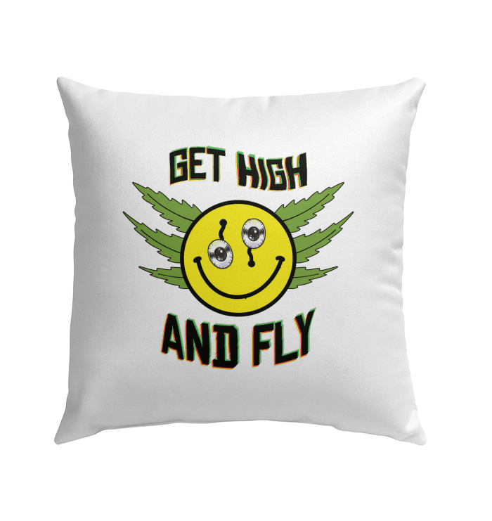 Get High Outdoor Pillow - Beyond T-shirts