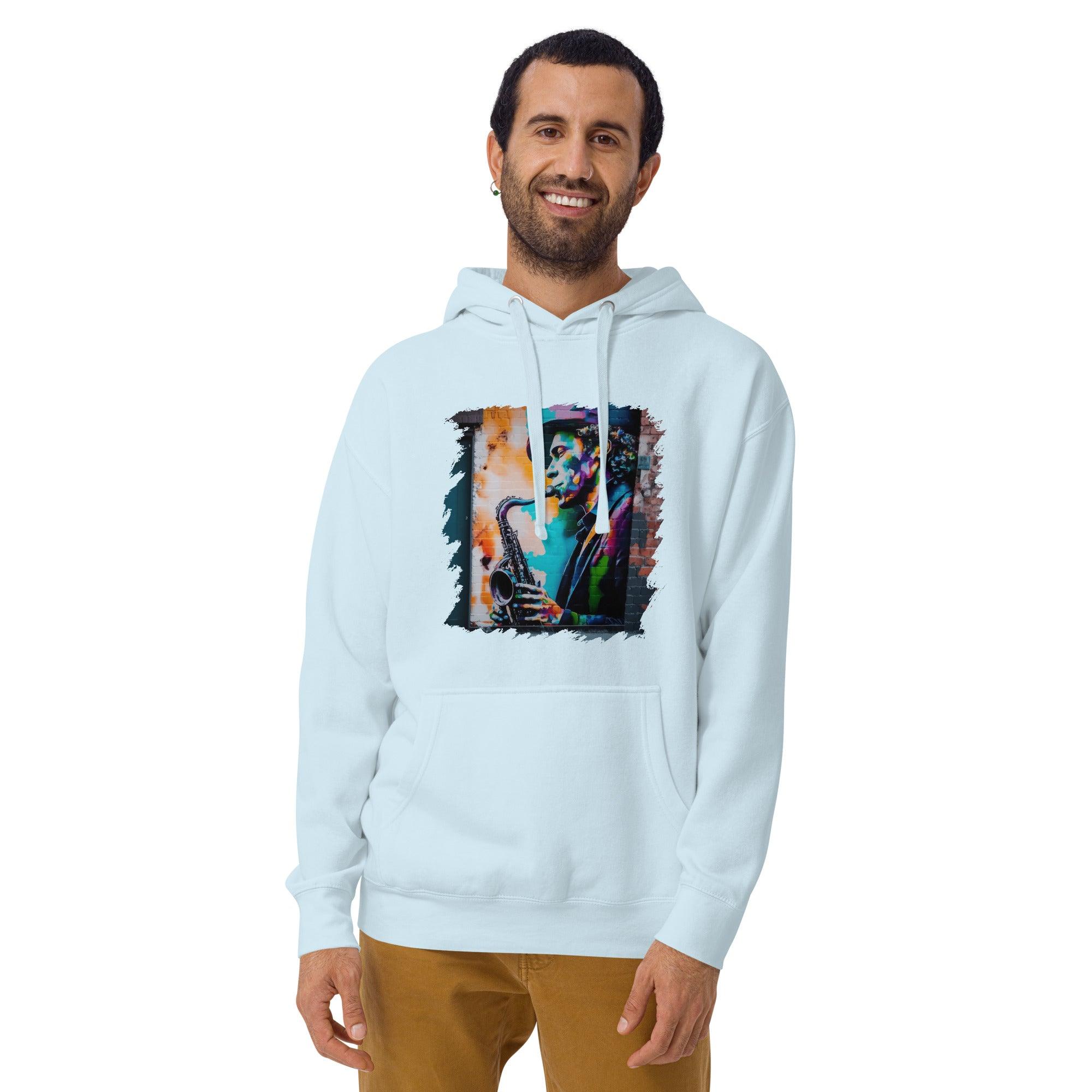 Gettin' Funky On Sax Unisex Hoodie - Beyond T-shirts