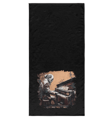 Gettin' Jazzy On Piano Bath Towel - Beyond T-shirts