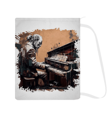 Gettin' Jazzy On Piano Laundry Bag - Beyond T-shirts