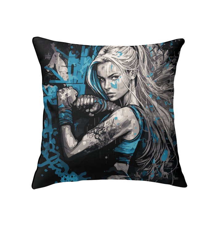 Go Hard Or Go Home Indoor Pillow - Beyond T-shirts