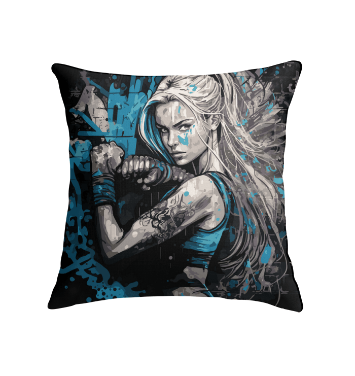 Go Hard Or Go Home Indoor Pillow - Beyond T-shirts