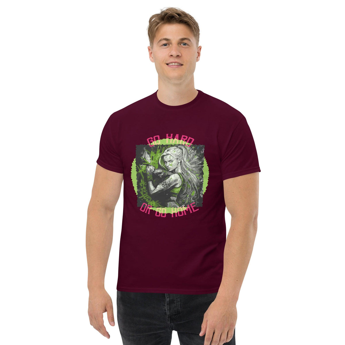 Go Hard Or Go Home Men's Classic Tee - Beyond T-shirts