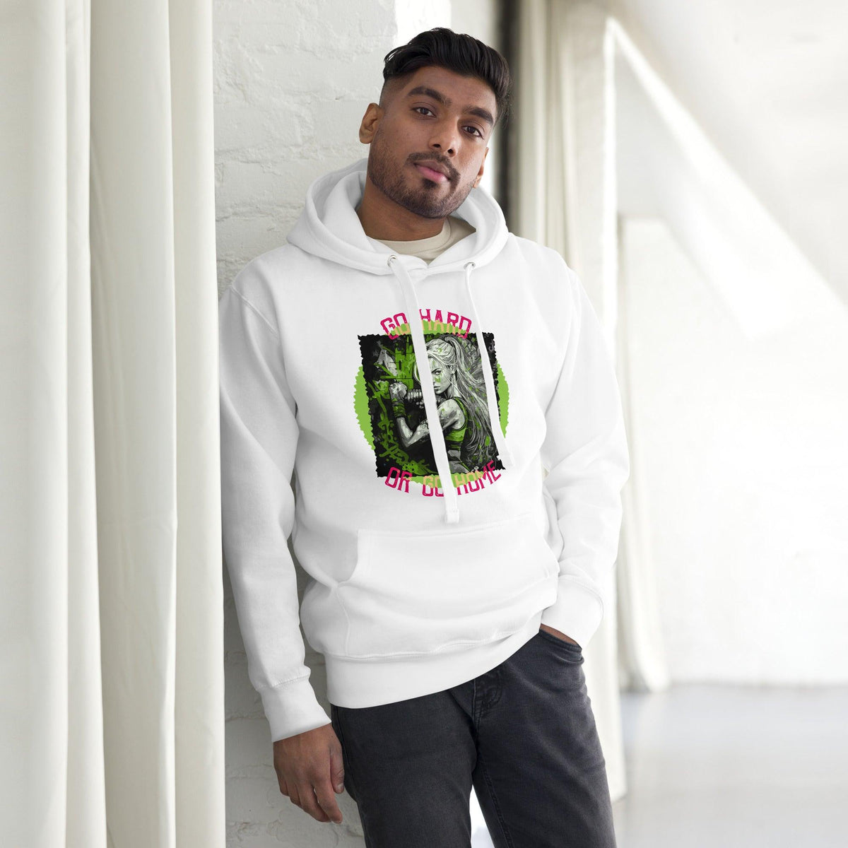 Go Hard Or Go Home Unisex Hoodie - Beyond T-shirts