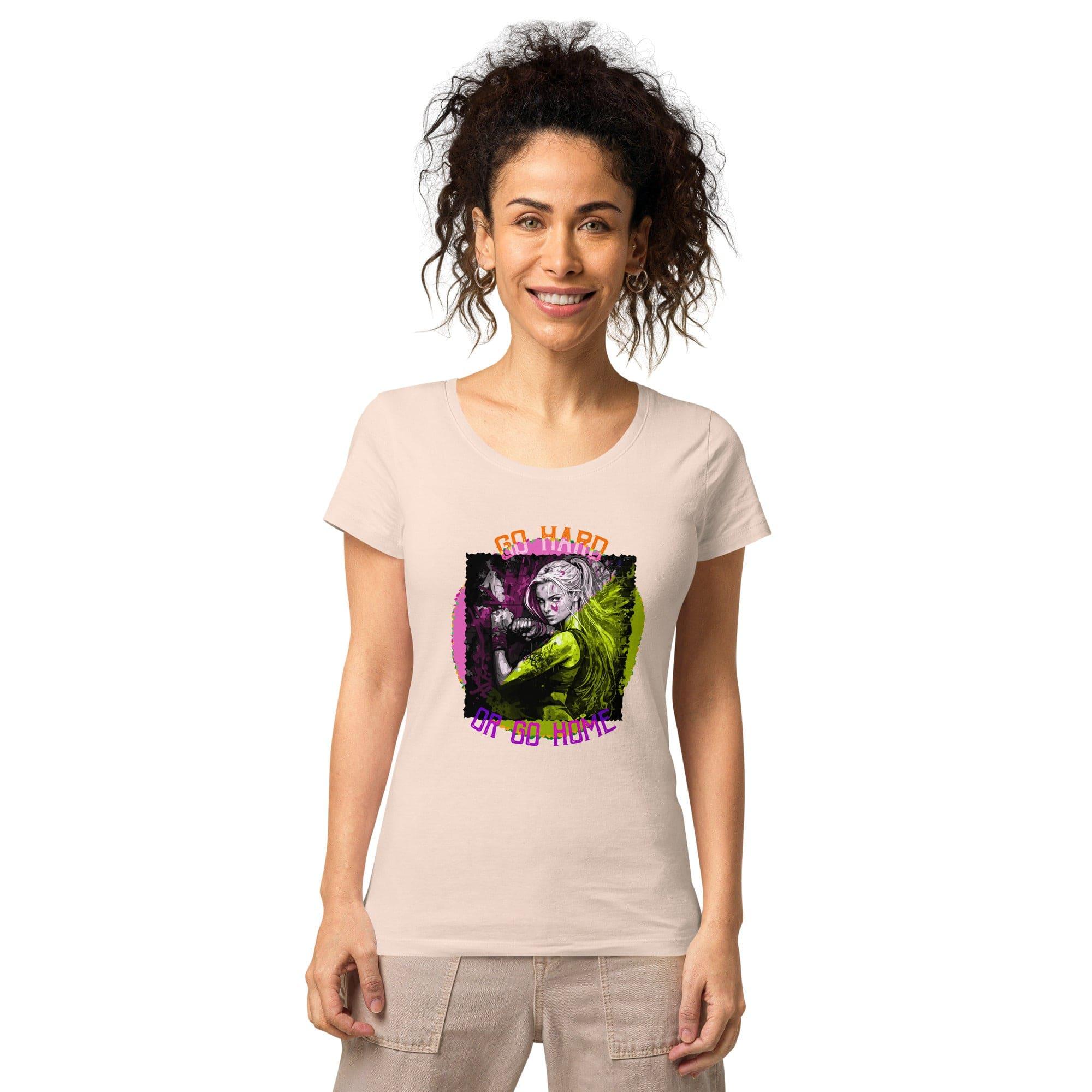 Go Hard Or Go Home Women’s Basic Organic T-Shirt - Beyond T-shirts