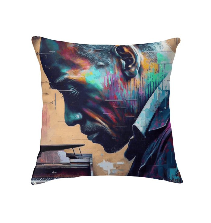 Groovin' On The Keys Indoor Pillow - Beyond T-shirts