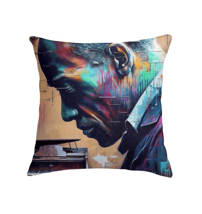 Groovin' On The Keys Indoor Pillow - Beyond T-shirts