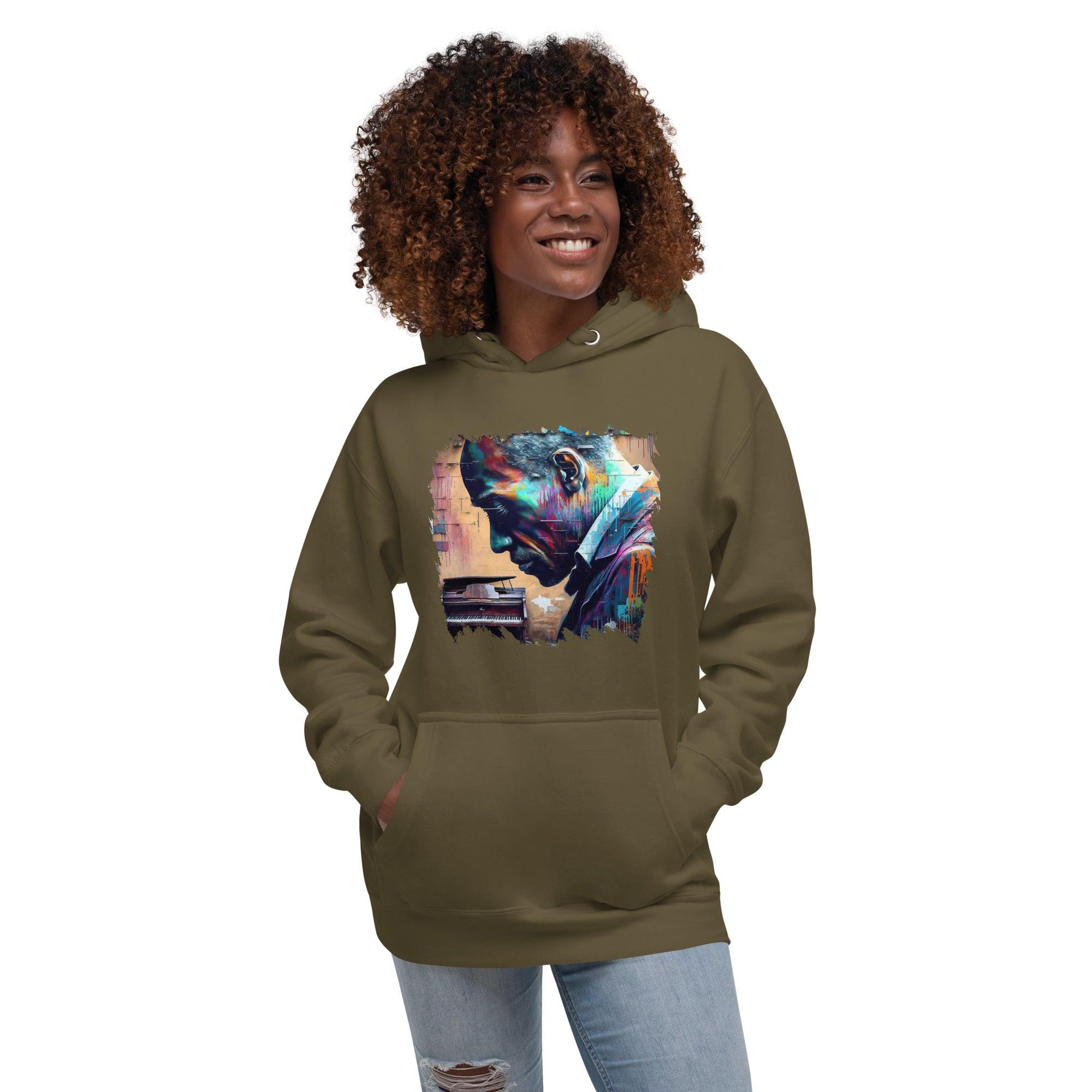 Groovin' On The Keys Unisex Hoodie - Beyond T-shirts