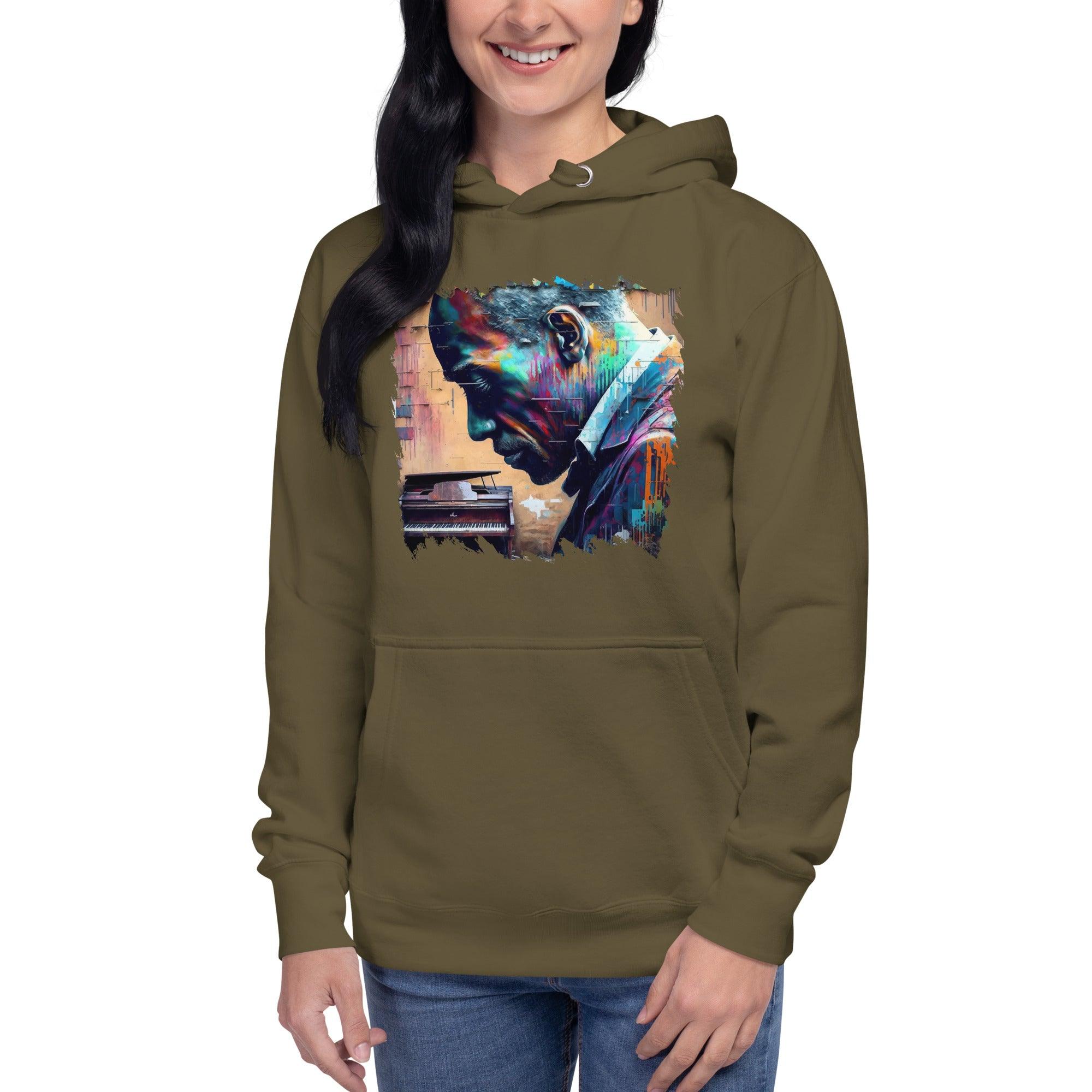 Groovin' On The Keys Unisex Hoodie - Beyond T-shirts