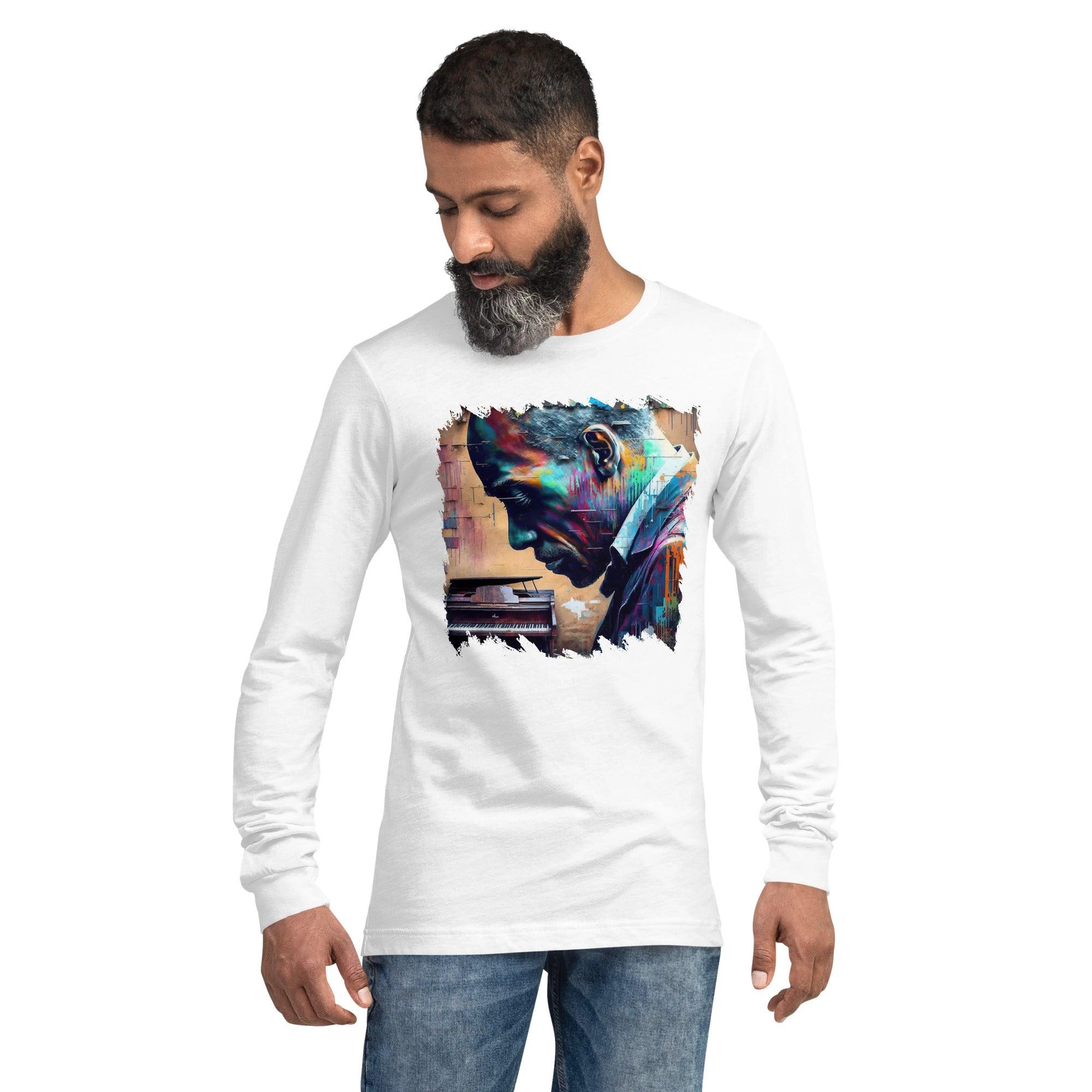 Groovin' On The Keys Unisex Long Sleeve Tee - Beyond T-shirts