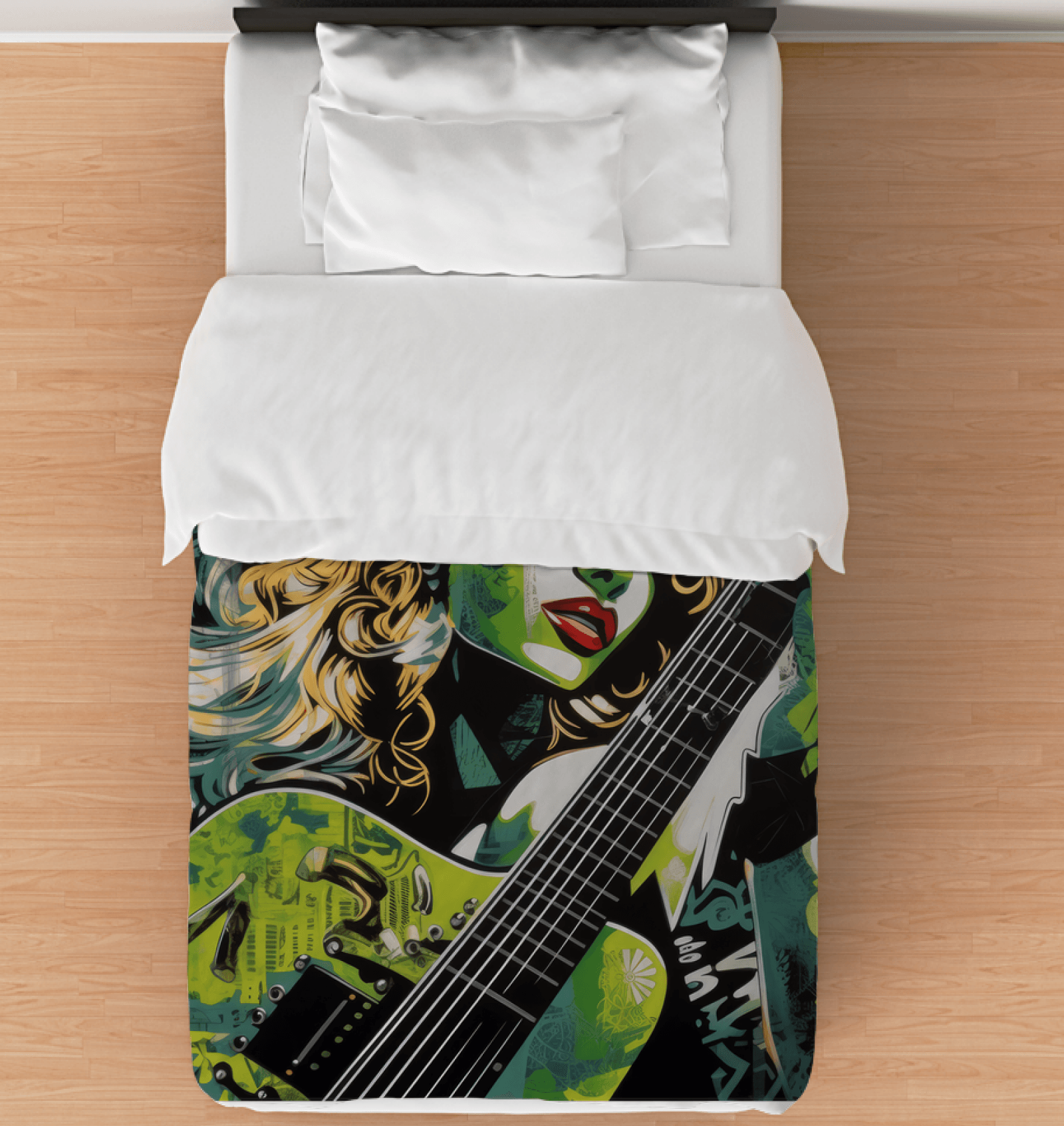 Rock 'n' Roll Inspired Bedding