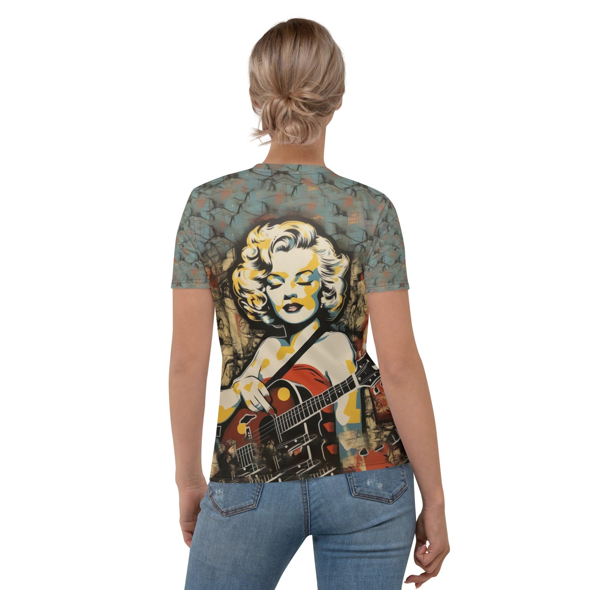 Guitar Personal Extension Women's T-Shirt Back View