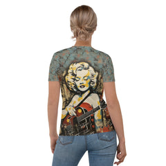 Guitar Personal Extension Women's T-Shirt Back View