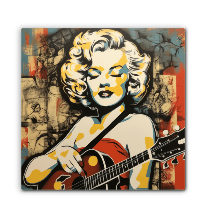 Guitar Is A Personal Extension Wrapped Canvas - Beyond T-shirts