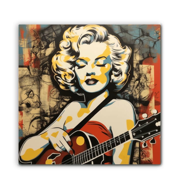Guitar Is A Personal Extension Wrapped Canvas - Beyond T-shirts