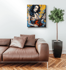 Melodic Canvas Print