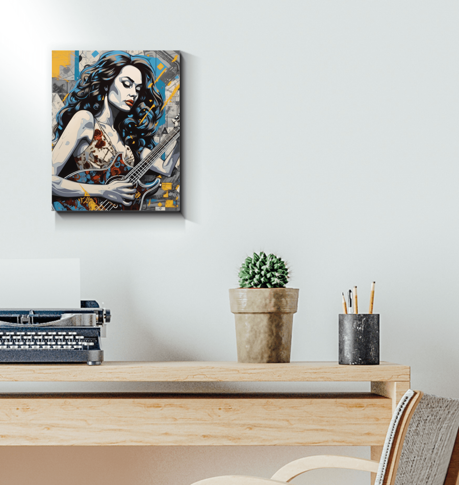 Contemporary canvas wall art