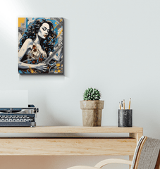 Contemporary canvas wall art