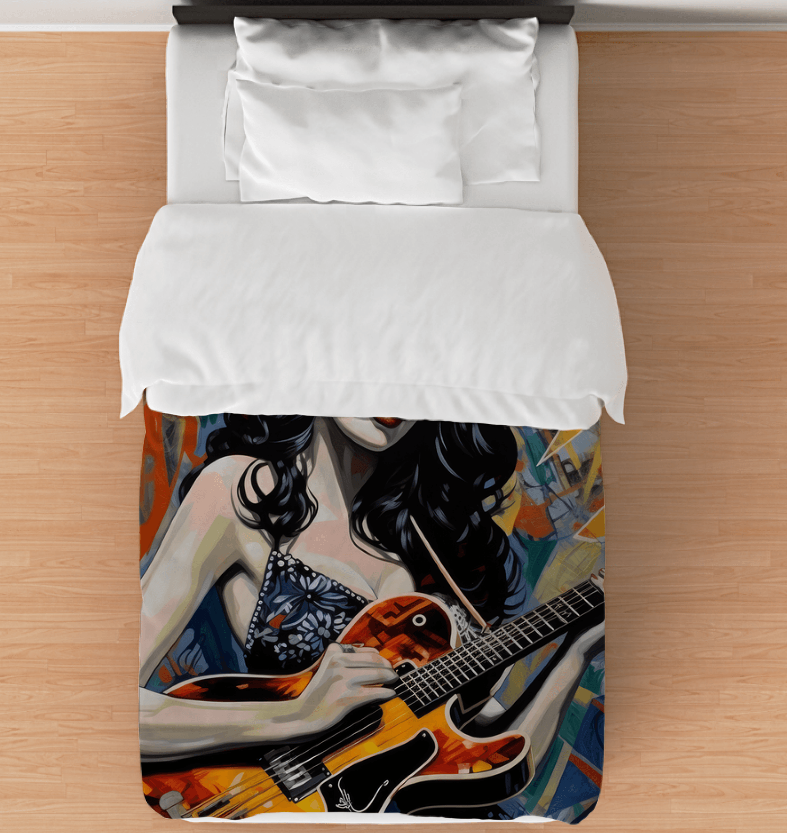 Guitar-towel-for-soothing-comfort