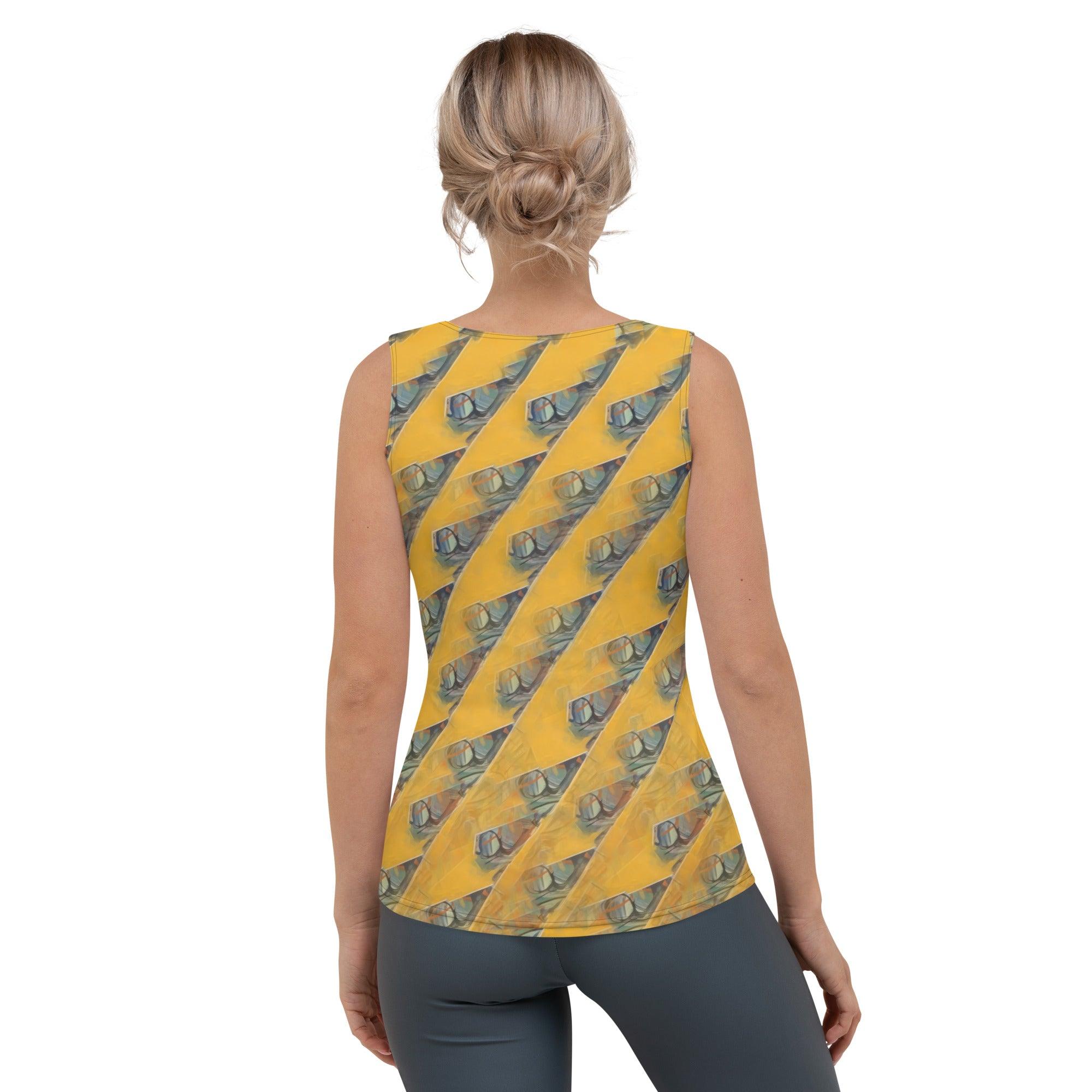 Guitar Is a Voice Tank Top Back View