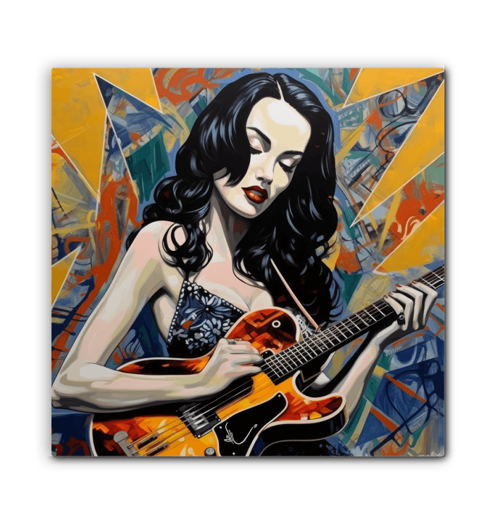 Guitar Is A Voice Wrapped Canvas - Beyond T-shirts