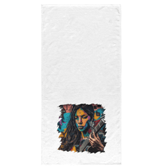 Guitar Is Her Voice Bath Towel - Beyond T-shirts