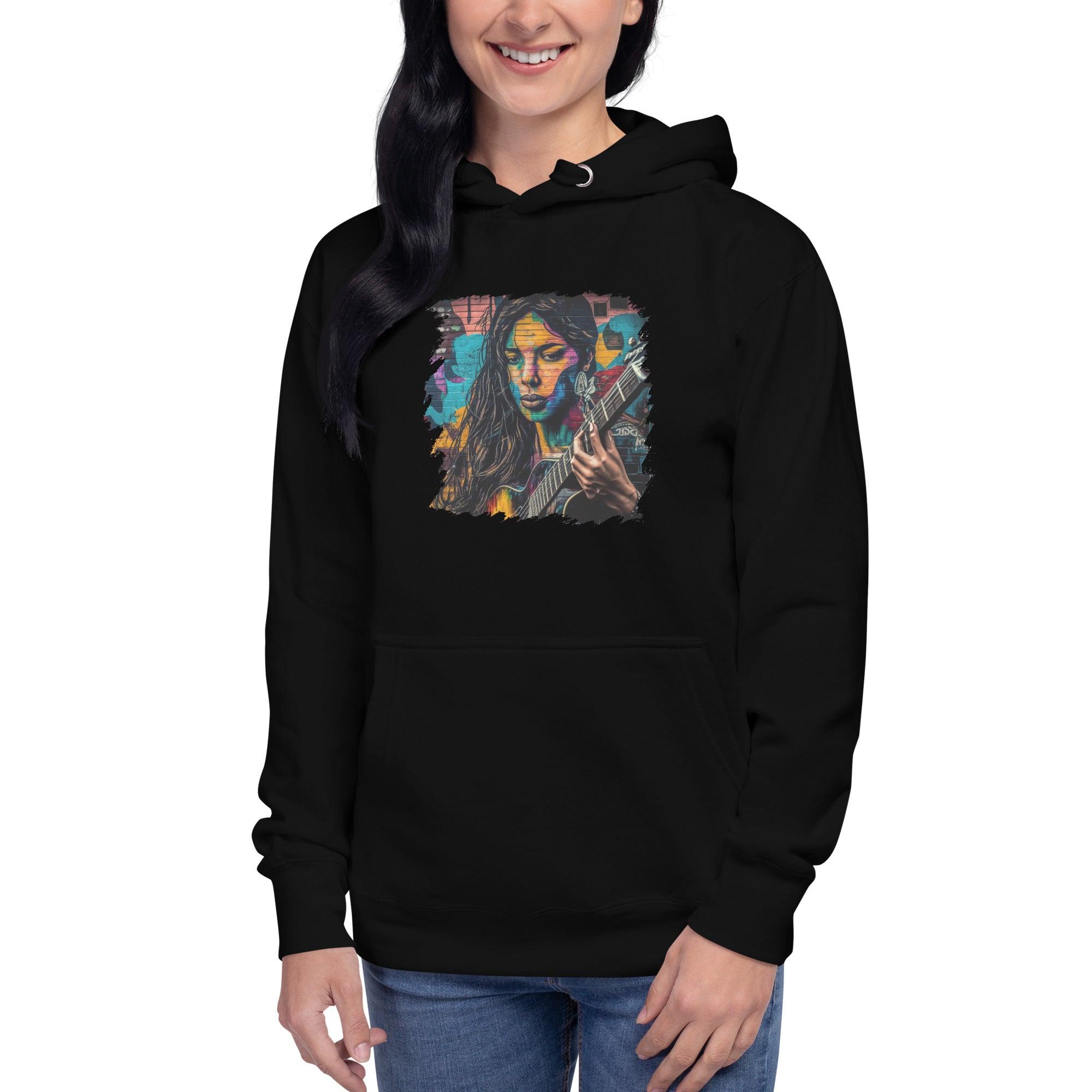 Guitar Is Her Voice Unisex Hoodie - Beyond T-shirts