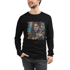 Guitar Is Her Voice Unisex Long Sleeve Tee - Beyond T-shirts