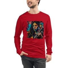 Guitar Is Her Voice Unisex Long Sleeve Tee - Beyond T-shirts