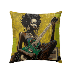 Music-themed Outdoor Pillow Towel