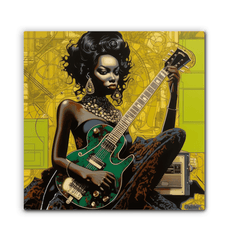 Guitarist's companion canvas