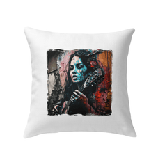 Guitar Is My Language Indoor Pillow - Beyond T-shirts