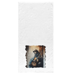 Guitar Is Poetry in Motion Bath Towel - Beyond T-shirts