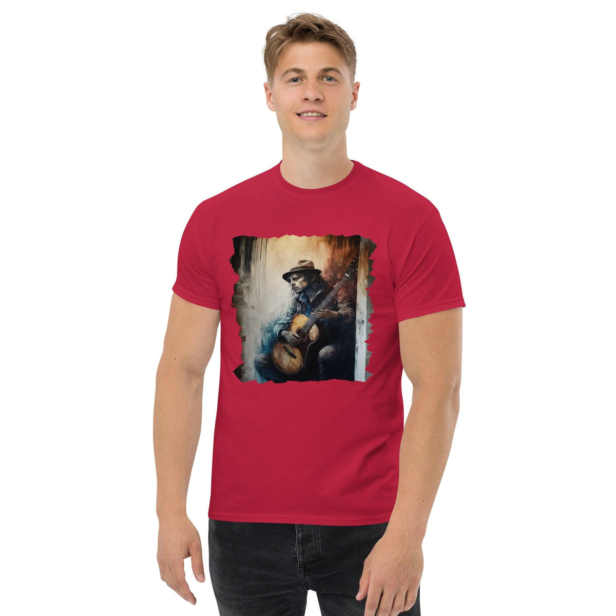 Guitar Is Poetry in Motion Men's Classic Tee - Beyond T-shirts