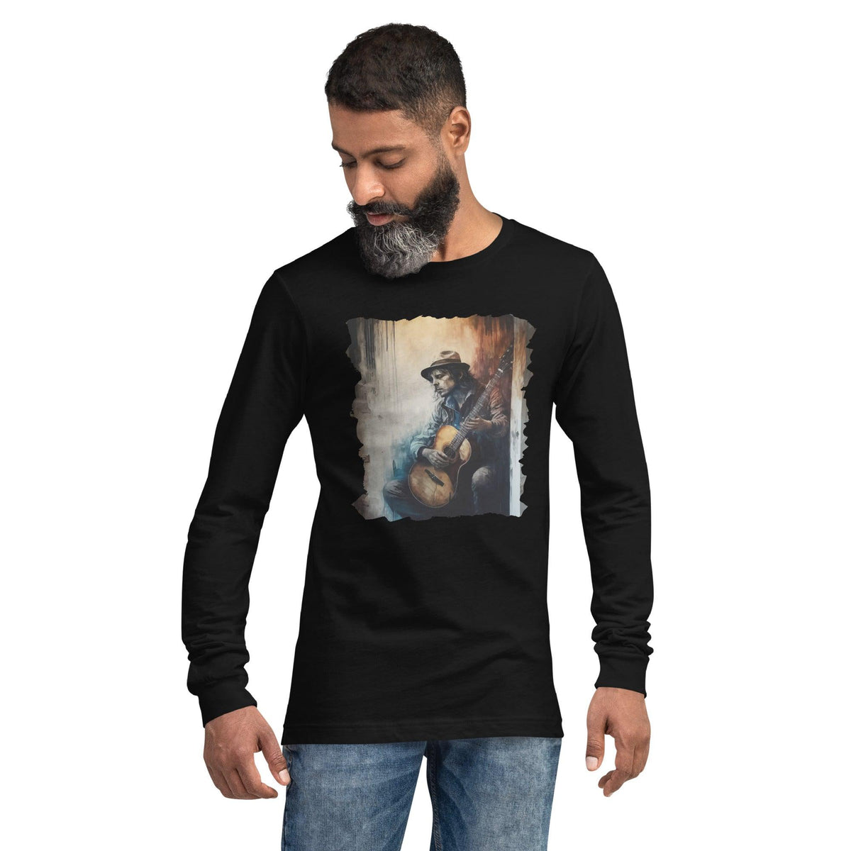 Guitar Is Poetry in Motion Unisex Long Sleeve Tee - Beyond T-shirts