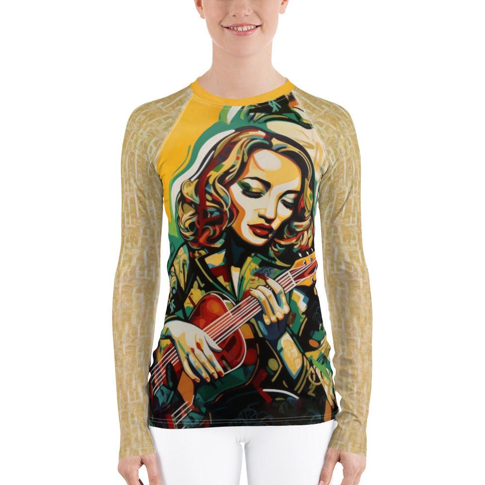 Guitar Women's Rash Guard